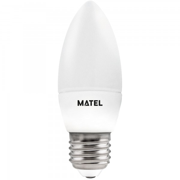 Bomb.led vela 3 intensid.e27 5w.neu
