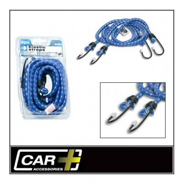 Cuerda elástica 200 cm. 2 unidades.