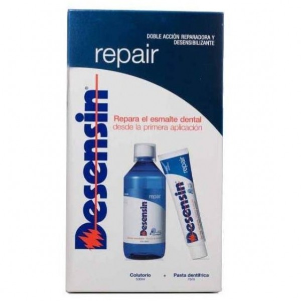 Desensin Repair Pasta Dentífrica 75 ml + Colutorio 500 ml Promo