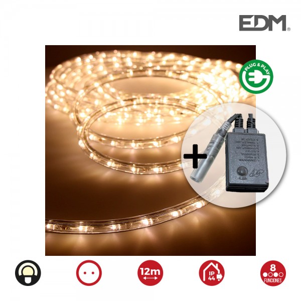 Kit flexiled multifuncion blanco calido 12 m