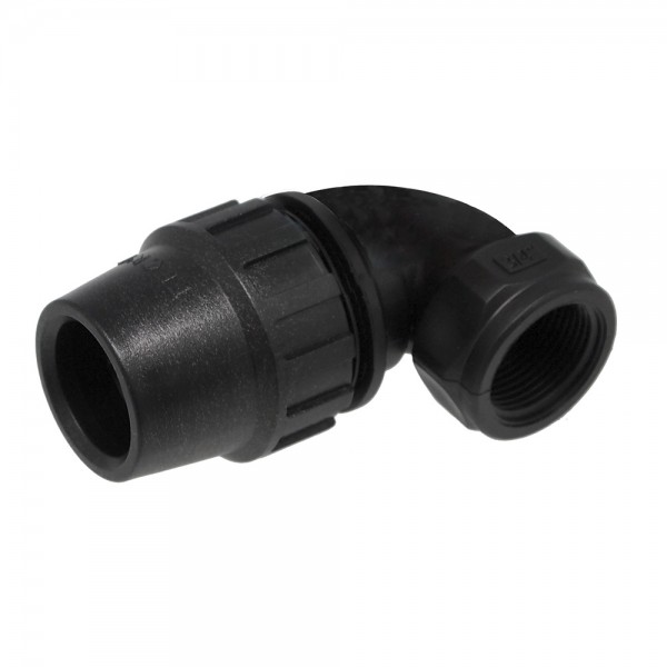 Codo con rosca hembra 1 pulg