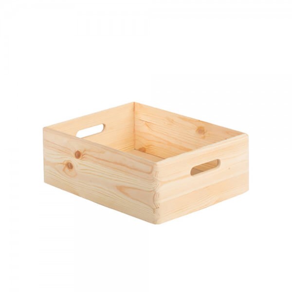 Caja de pino 40 x 30 x 14 cm