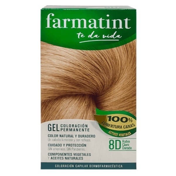 Farmatint 8d Rubio Claro Dorado 135 ml