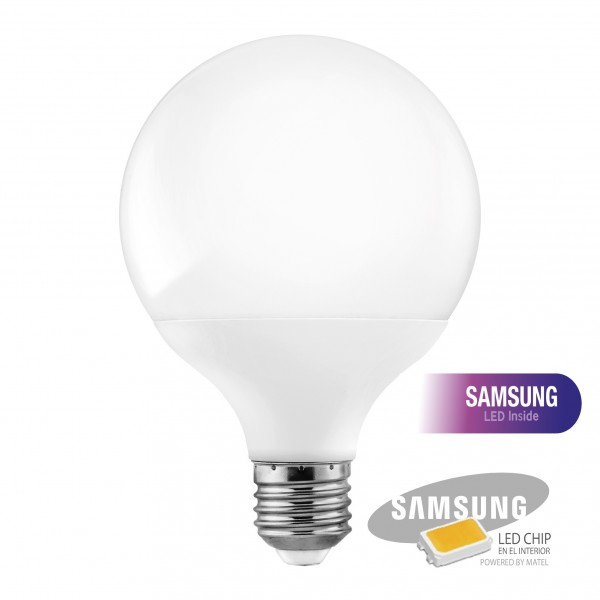 Bomb.led samsung globo g120 e27 17w.cal (caja de 5 unidades)
