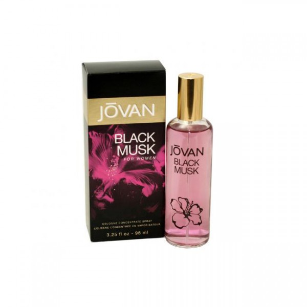 Jovan musk black eau de cologne 96ml vaporizador