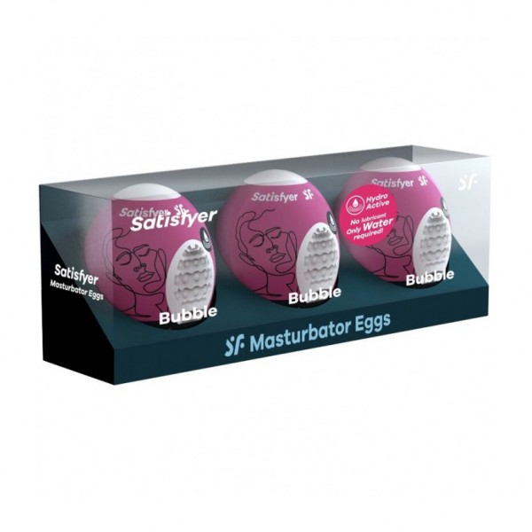 Satisfyer bubble huevos masturbadores 3 1un