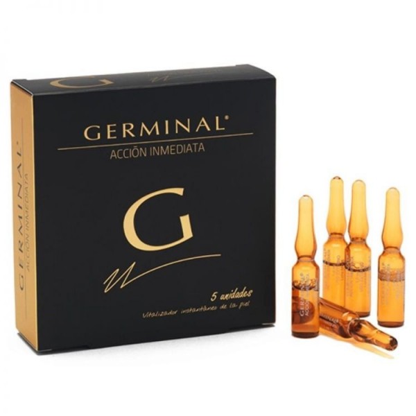Germinal Acción Inmediata Ampollas Efecto Flash 5 Ampollas
