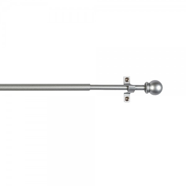 Portavisillo extensible deco esfera gris, 70 - 120 cm