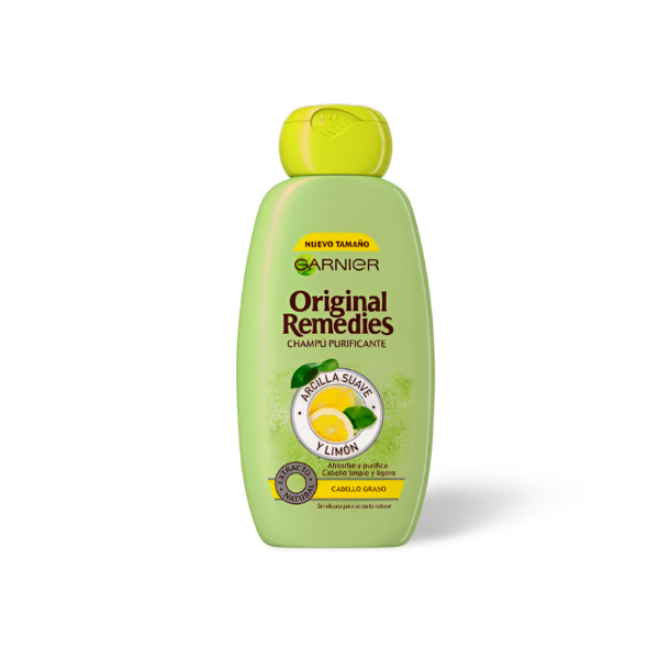 Garnier Original Remedies champú Arcilla Suave y Limón 300ml