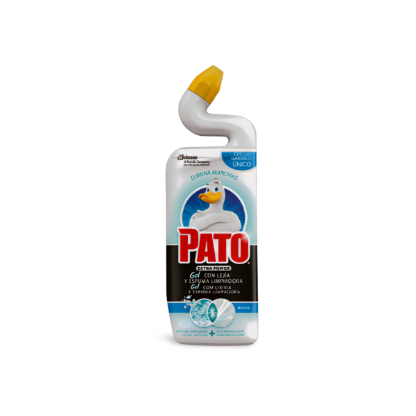 Pato WC gel con lejía y espuma limpiadora Marine 750ml