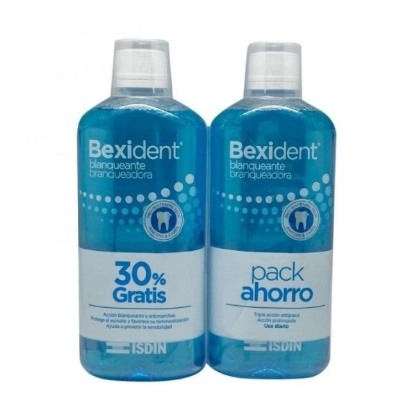Bexident Blanqueante Colutorio 2x500 ml Promo