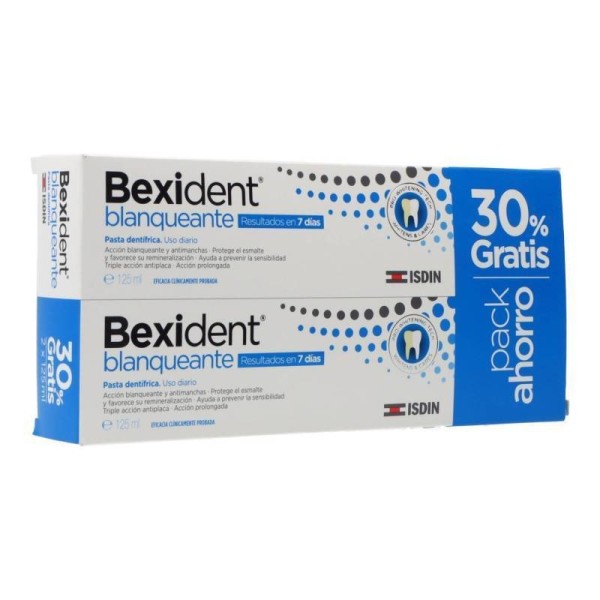 Bexident Pasta Blanqueante 2x125 ml Promo