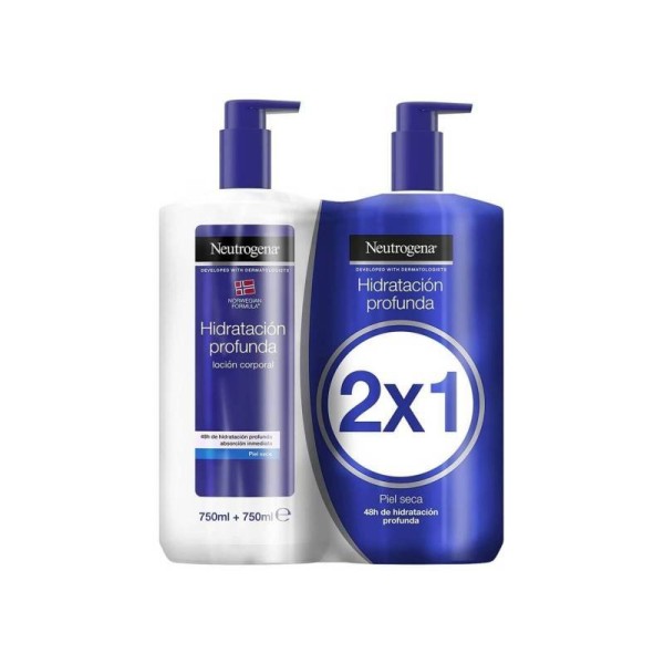 Neutrogena Hidratacion Profunda Loción Corporal 2x750ml Promo