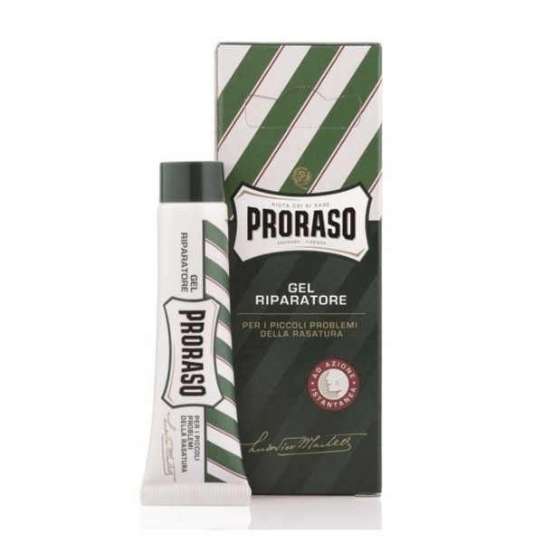 Proraso verde gel reparador afeitado 10ml