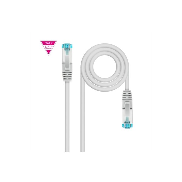 Nanocable latiguillo cat. 7 lszh/sftp 3 m gris