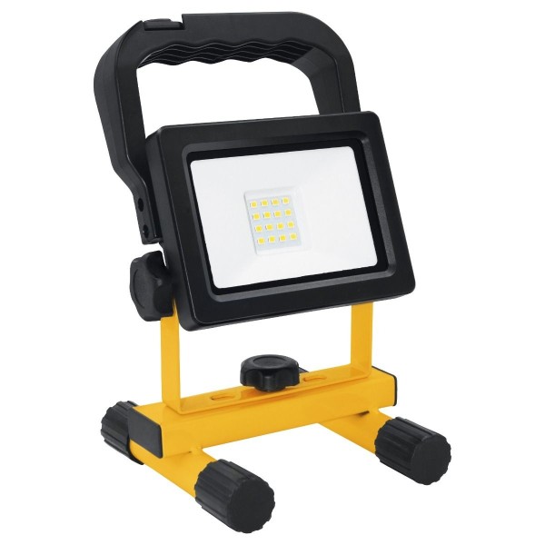 Proyector led soporte ip54 recarg.10w.fr