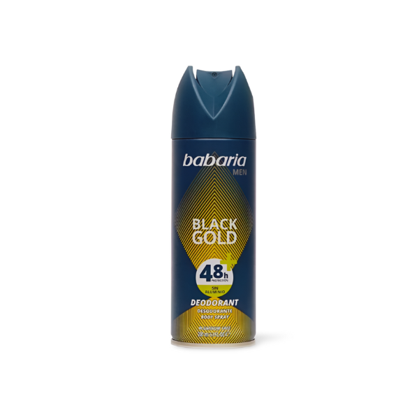 Babaria desodorante Men Black Gold 48h 200ml