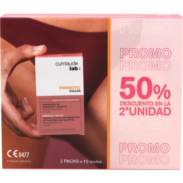Cumlaude Prebiotic Ovulos 20 Ovulos Promo