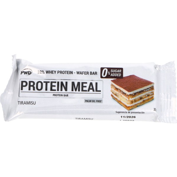 Pwd Protein Meal 1 Unidad 35 g Sabor Tiramisú