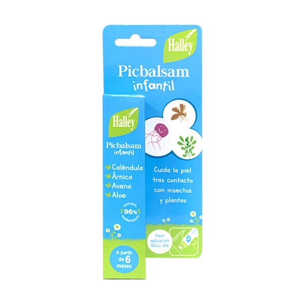 Halley Picbalsam Rollon Infantil 6m 12 ml