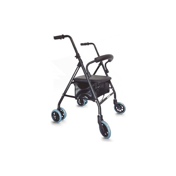 Andador Rollator Prim Freno Push Negro Ref840848 U450 g