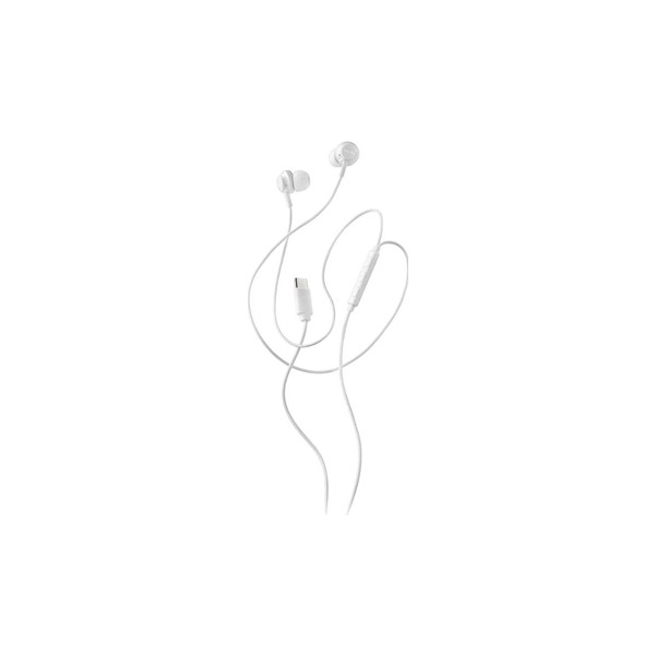 Ngs auricular blanco estéreo usb-c con cable