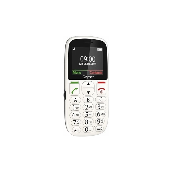 Gigaset móvil senior gl395 2.2" sim blanco