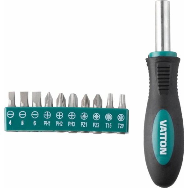 Destornillador portapuntas 11pcs.