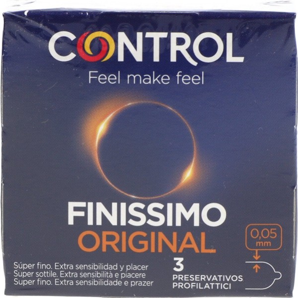 Control Preservat Finissimo Original 3ud