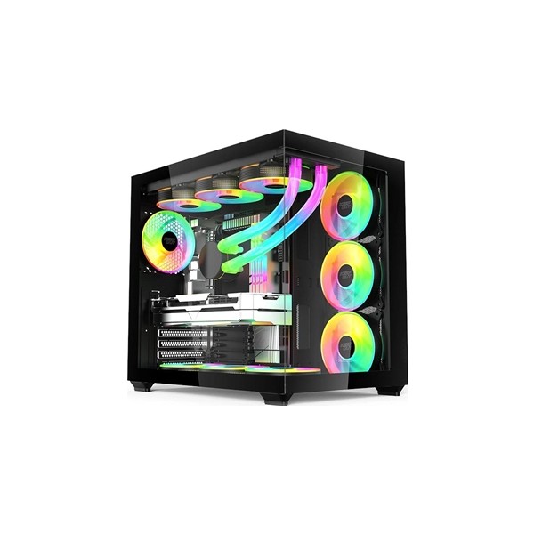 Keep out caja m-atx xc-800 pro argb usb3 black