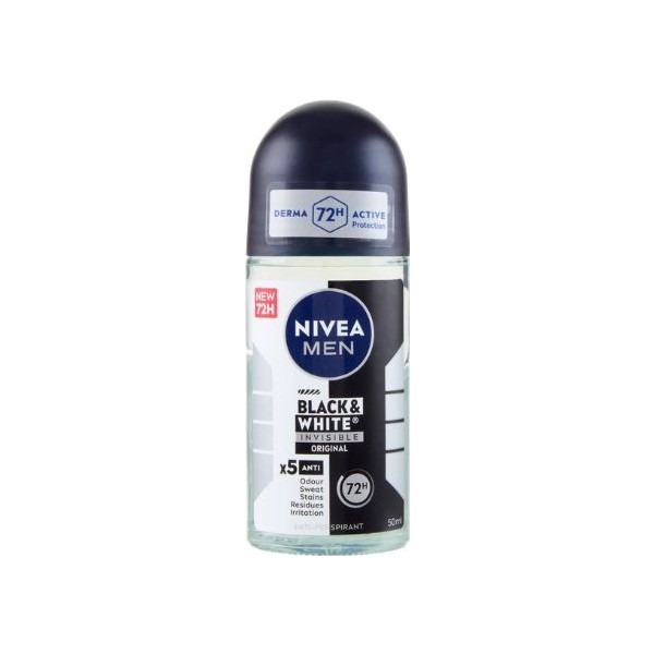 Nivea Men desodorante invisible black & white 50ml